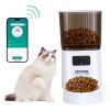 5L Automatic Pet Feeder Timed 2.4G WiFi Cat Feeder With App Control 1-10Meals Dry Food Per Day Type-C Battery Dual Power Supply For Cats Dogs