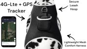 Pet Tracker Waterproof Pet Tracker Wireless GPRS GPS Dog Tracking System Size:L