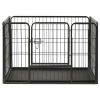 Puppy Playpen Steel 36"x23.2"x24"