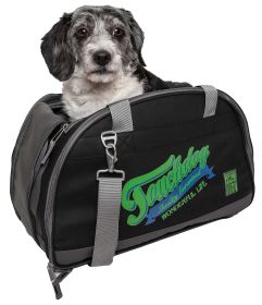 Touchdog Original Wick-Guard Water Resistant Fashion Pet Carrier (SKU: B80BKLG)