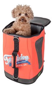 Touchdog Ultimate-Travel Airline Approved Backpack Carrying Water Resistant Pet Carrier (SKU: B83ORMD)