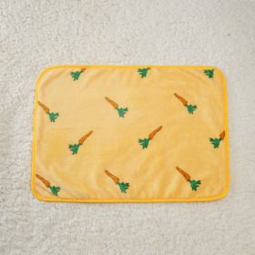 For Common Dogs Blanket Non-slip Seat Cushion (Option: Carrot-40x60cm)